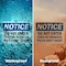 Signmission Do Not Enter Dog On Premises Police Don't Shoot OSHA Notice Sign, Plastic, 10in W x 7in L, 2PK OS-2PACK-NS-P-710-L-11178 - alternate 3
